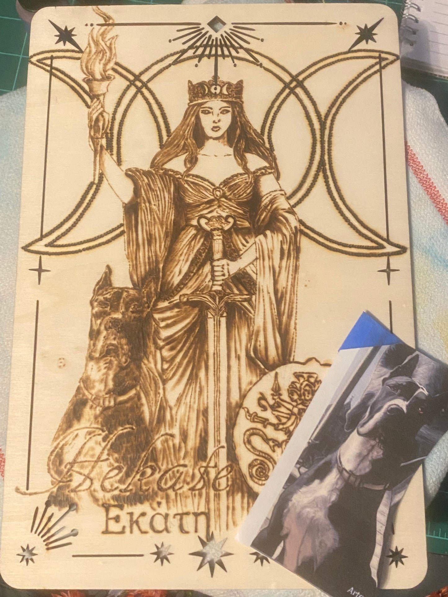 Presale - WIP - Dark Goddess Tarot Card Series