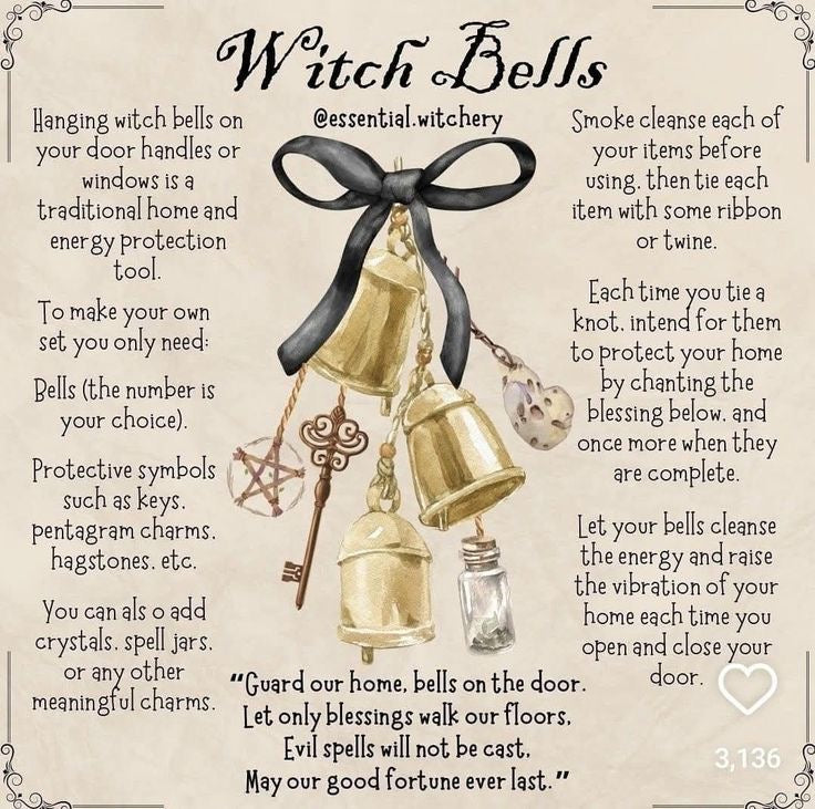 EVENT - 1/30/26 Customize your Witch Bells