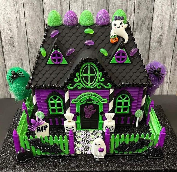 Dollar Tree Houses - already spray painted