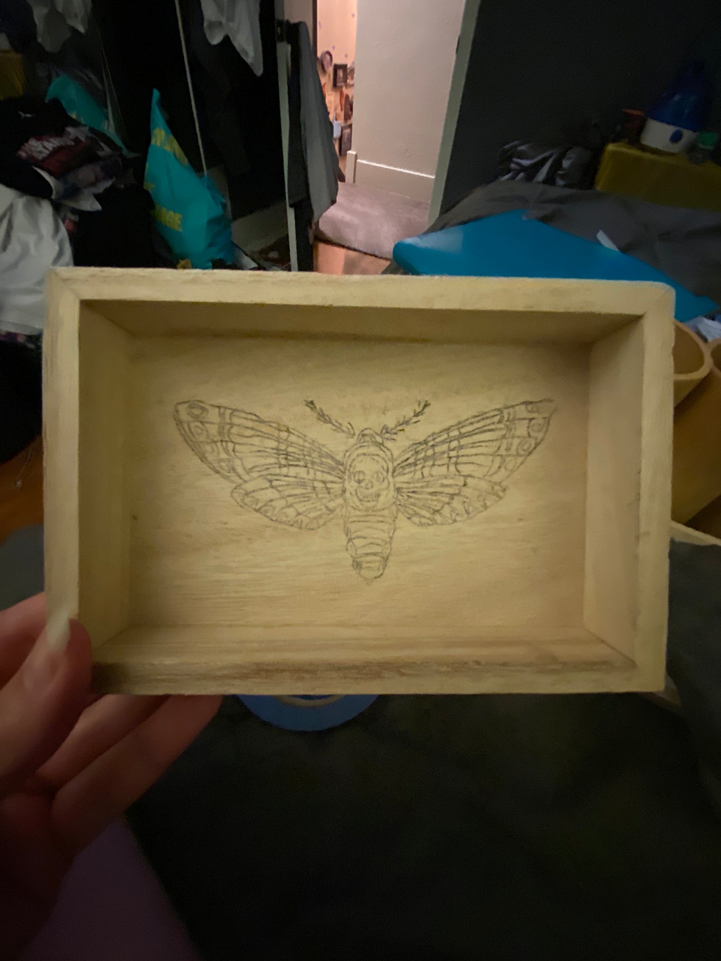 WIP-Death Head Moth hanger