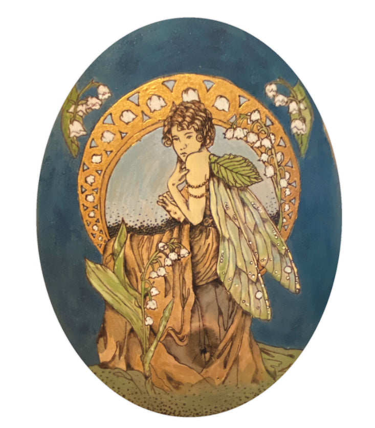 “Lily of the valley Fae” Sticker