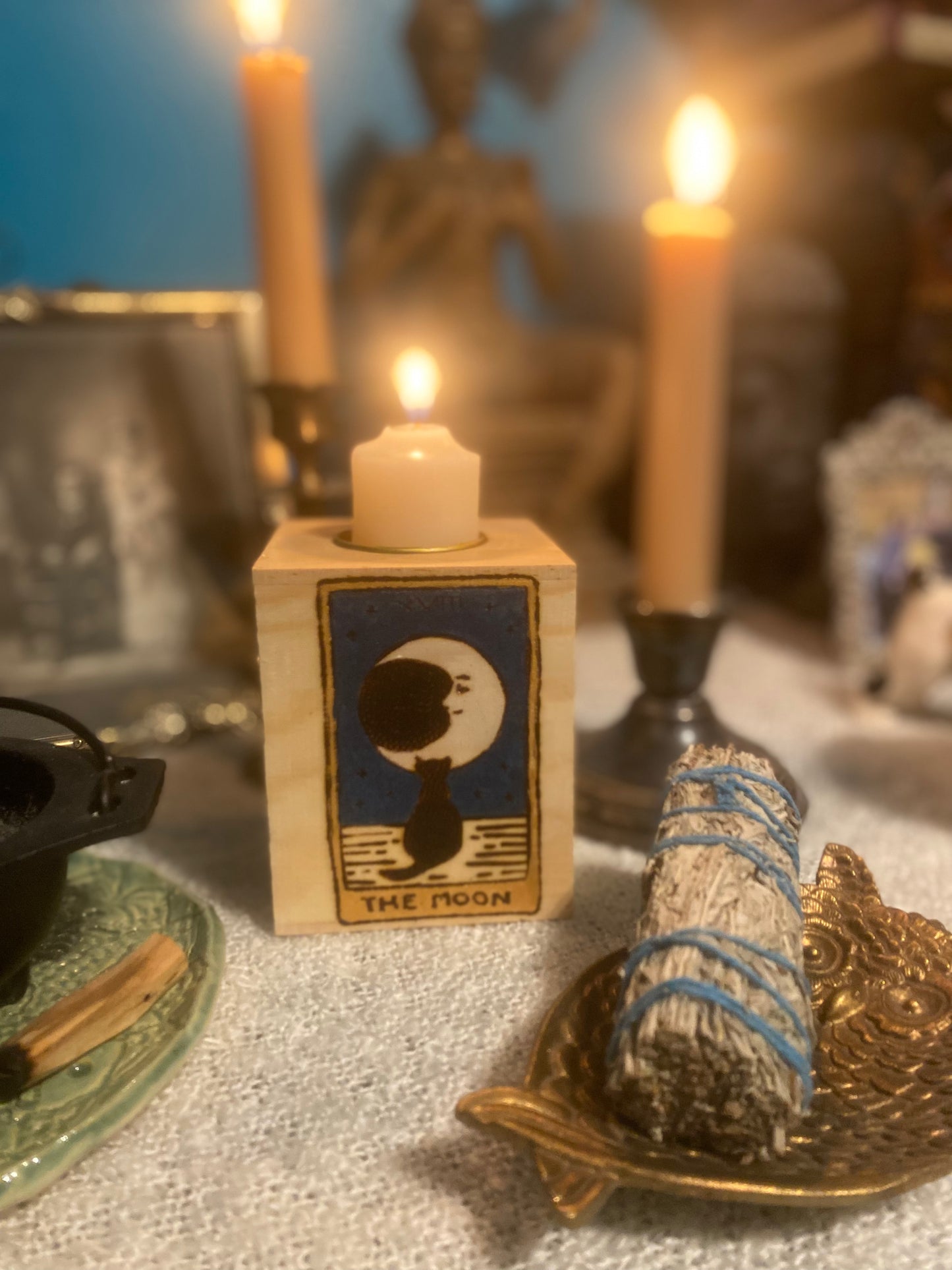 Offering candle holders