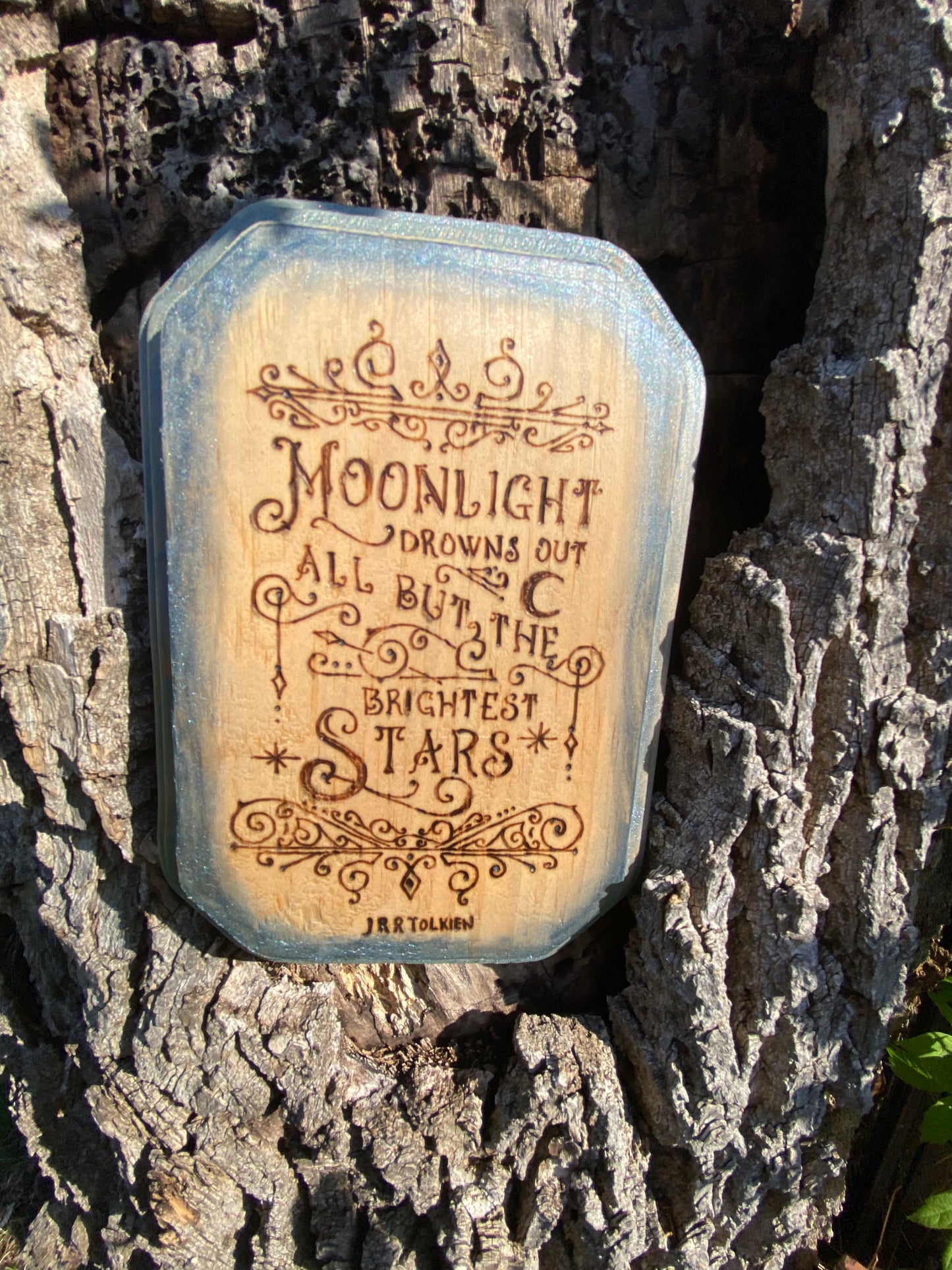 Moonlight Quote - JRR Tolkien