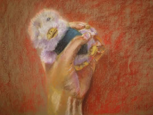 Hand Study- chalk pastel 2008