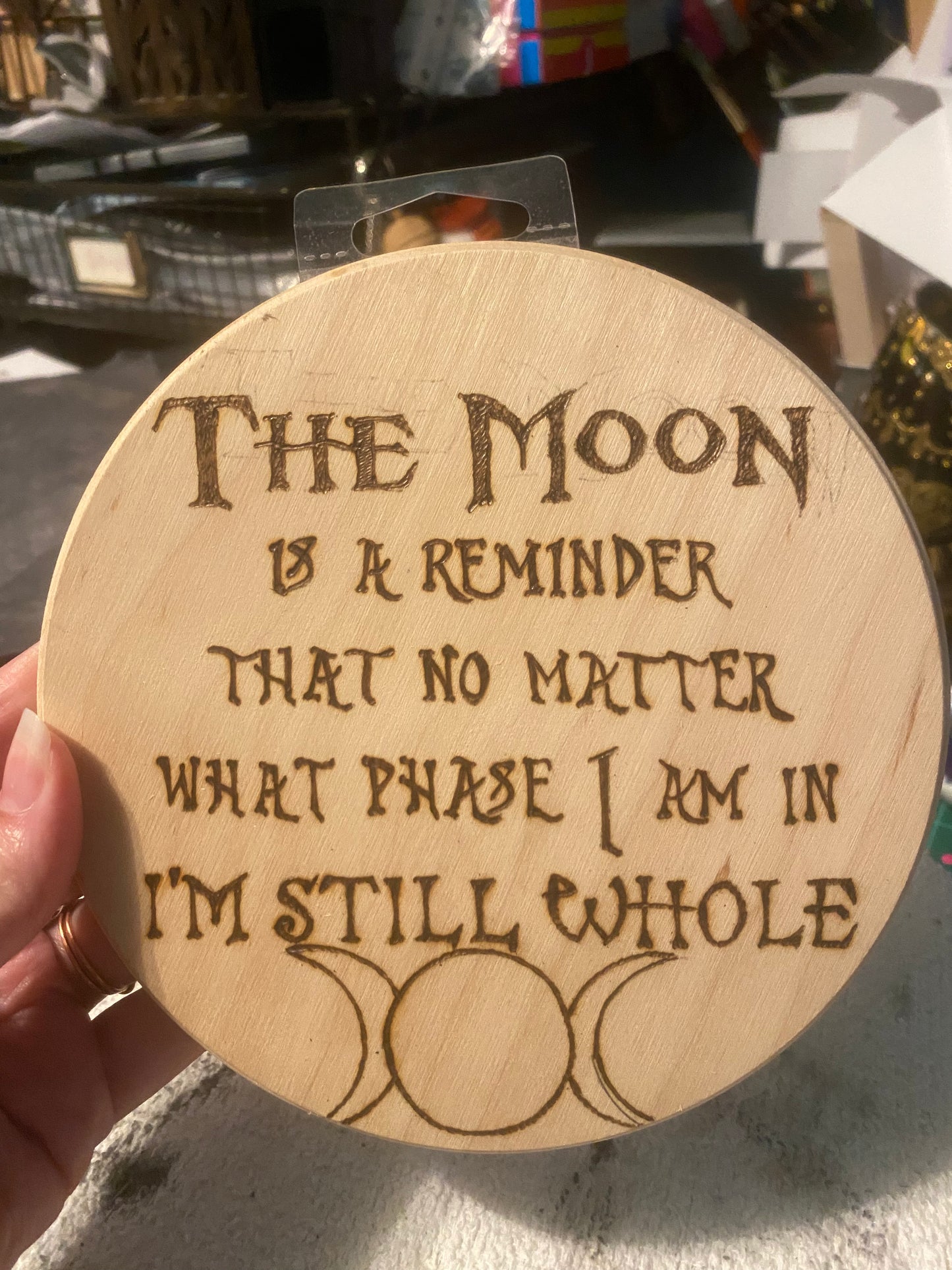 The Moon is a reminder