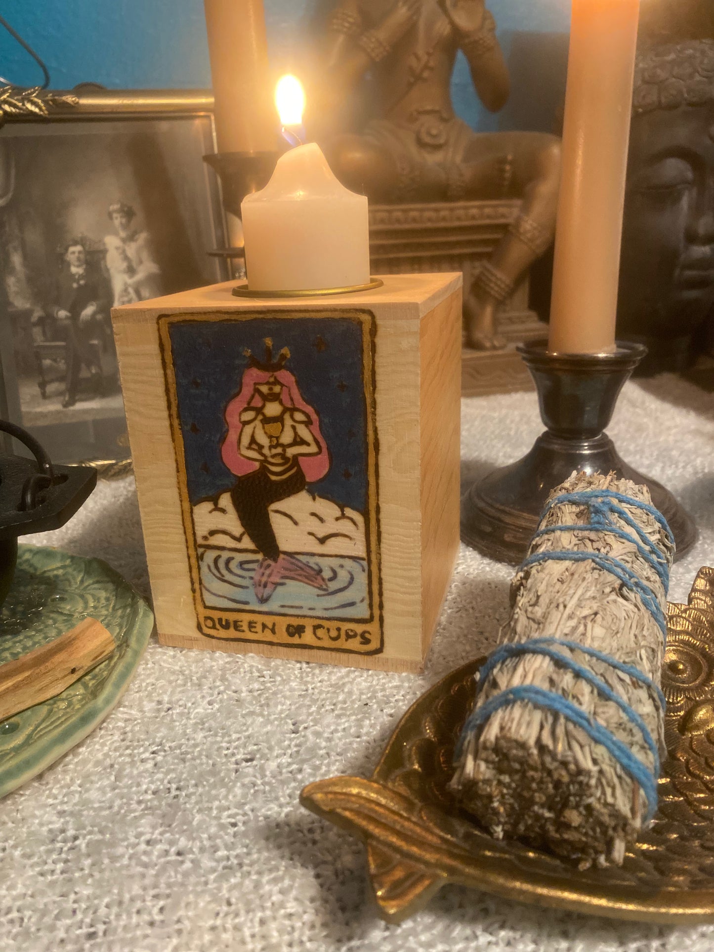 Offering candle holders