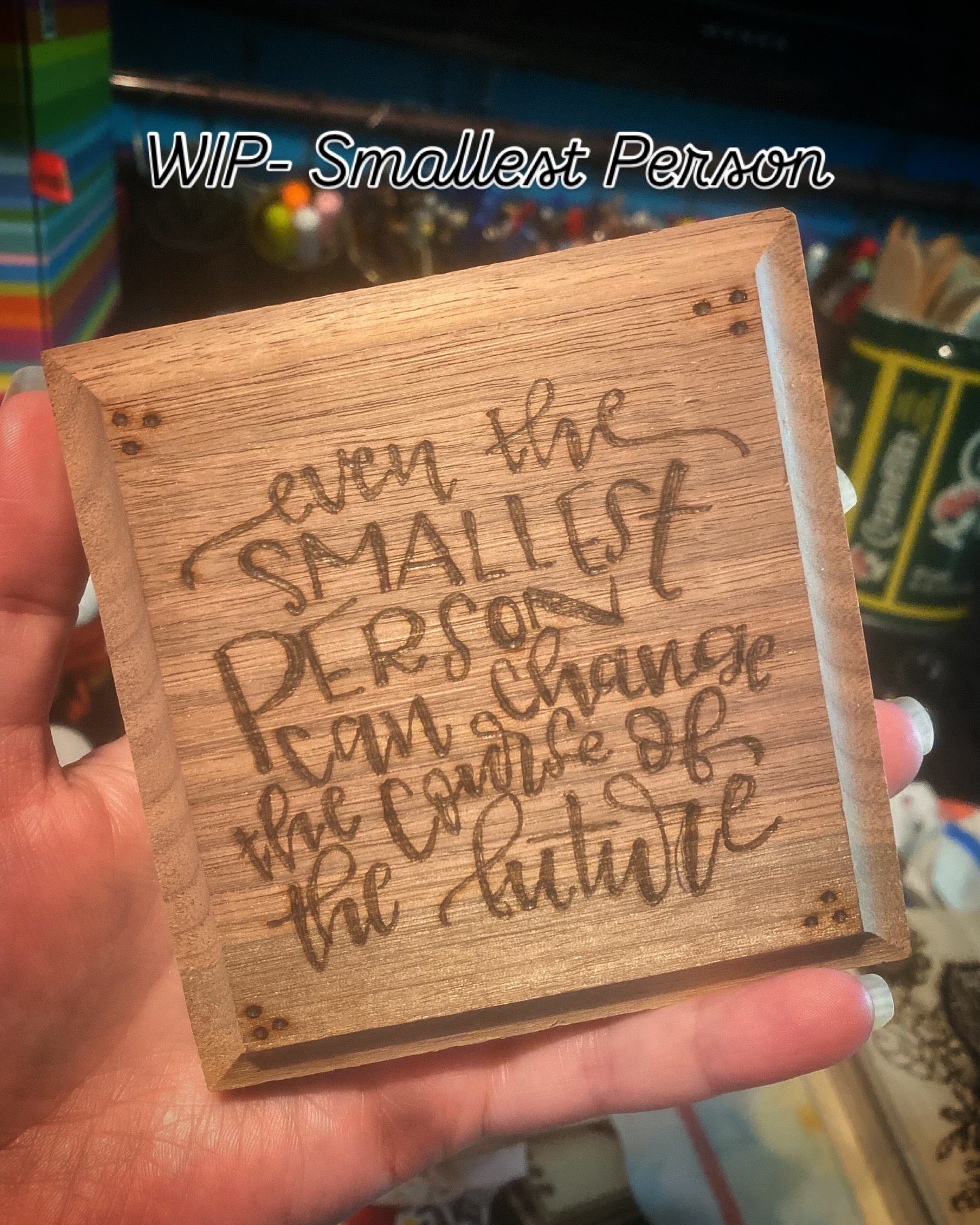 Smallest Person (LOTR quote)