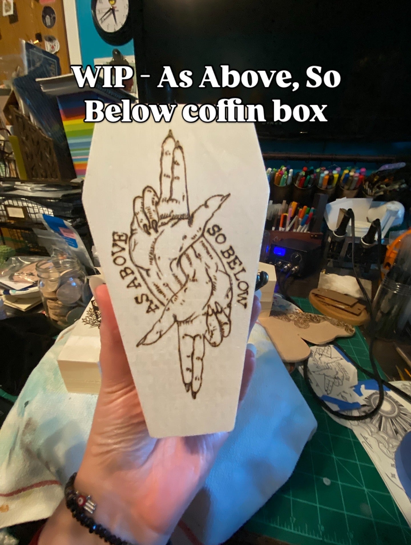 WIP - 6” Coffin boxes
