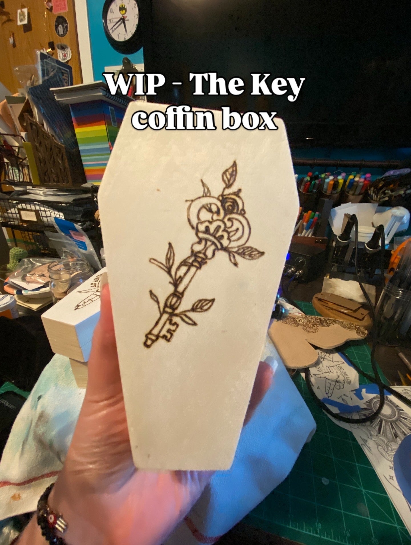 WIP - 6” Coffin boxes