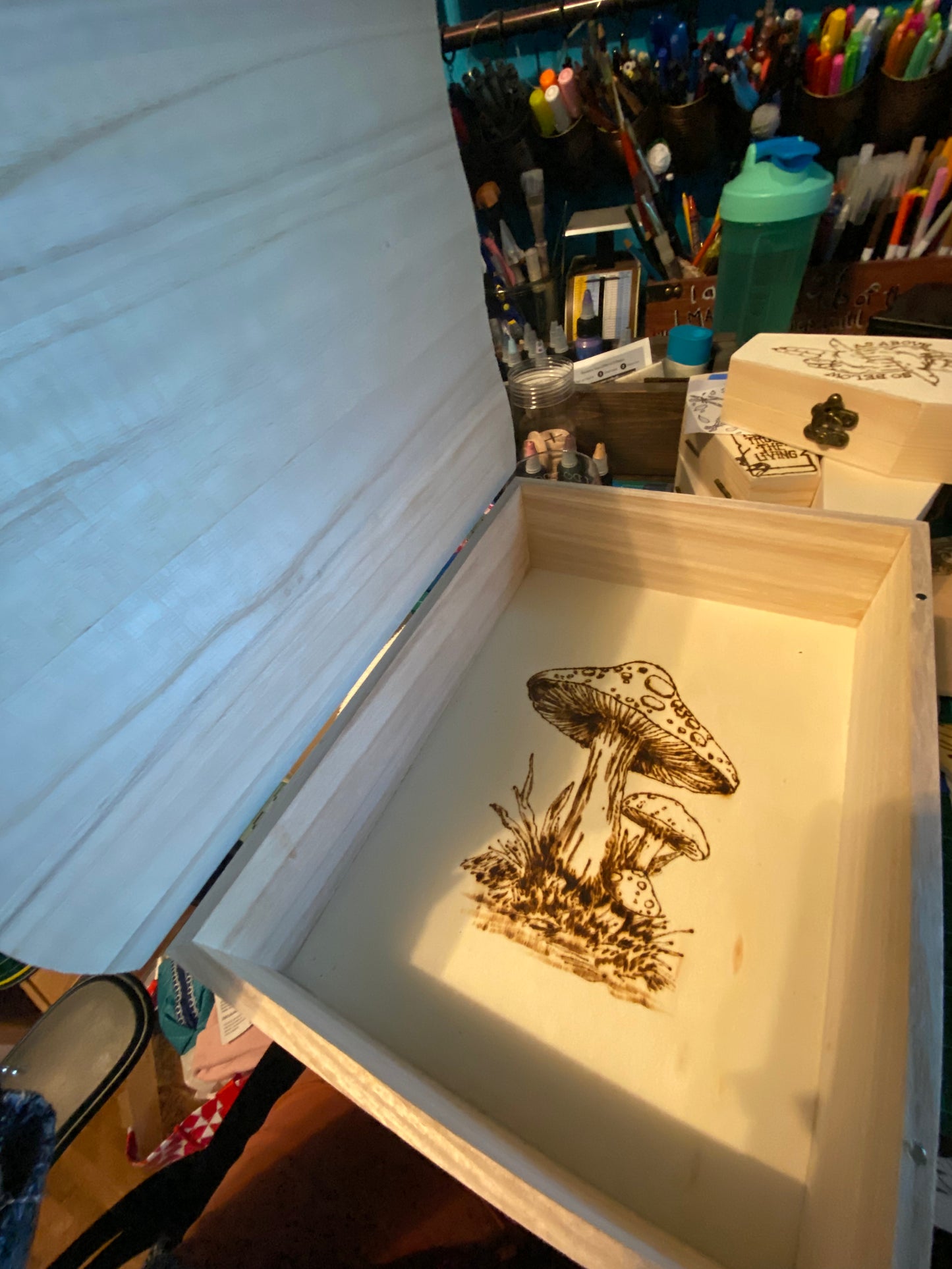 Mushroom Woman Book box