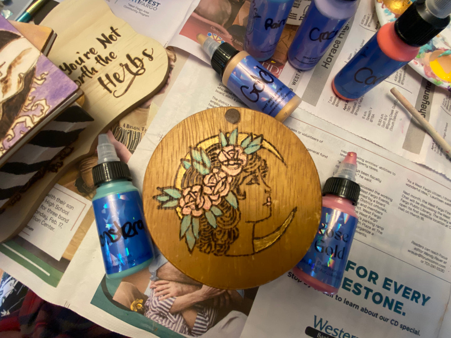 Moon Goddess container