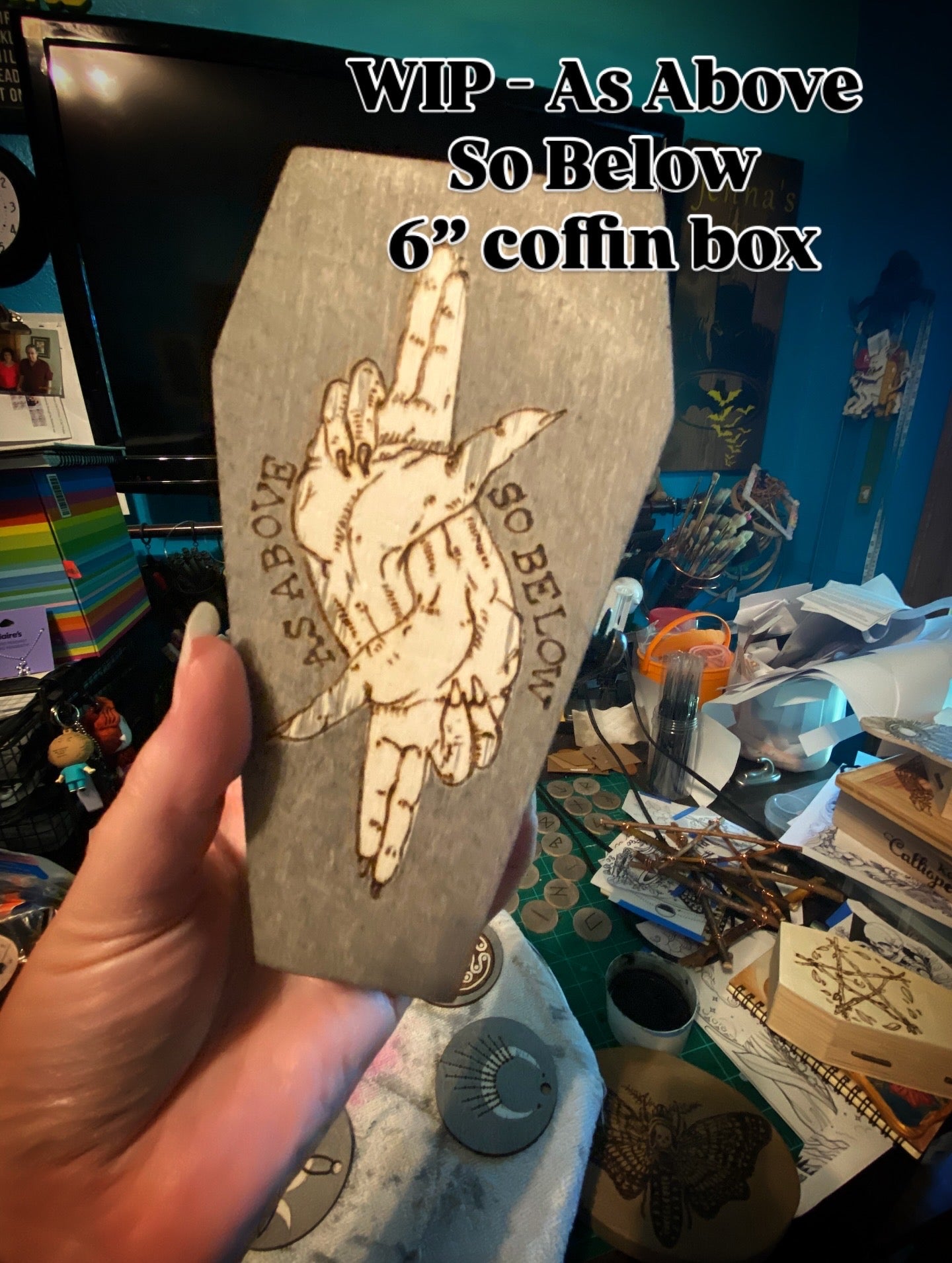 6” Coffin boxes