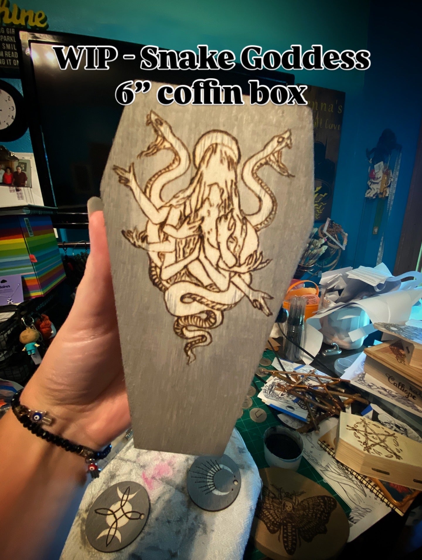 6” Coffin boxes