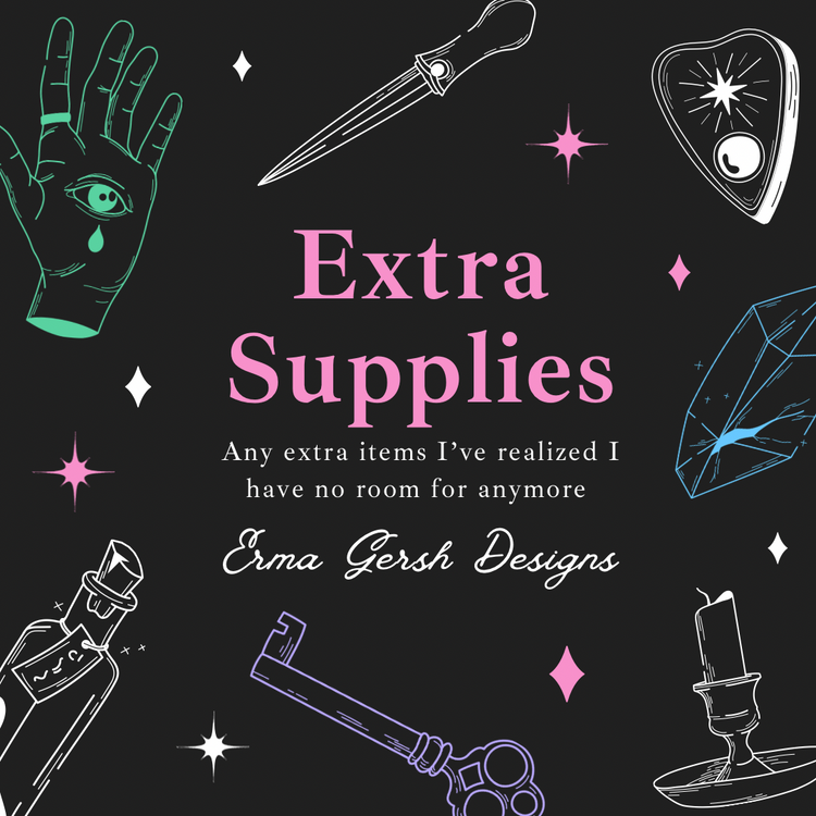 Extra supplies to sell