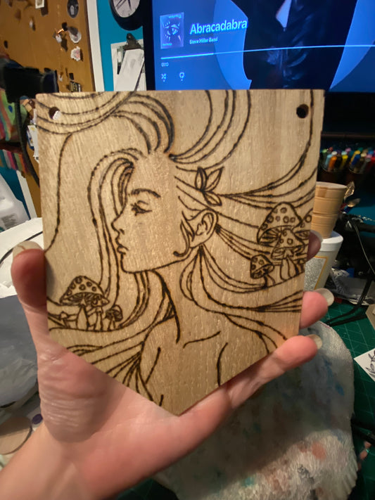 WIP - Mushroom Woman Banner