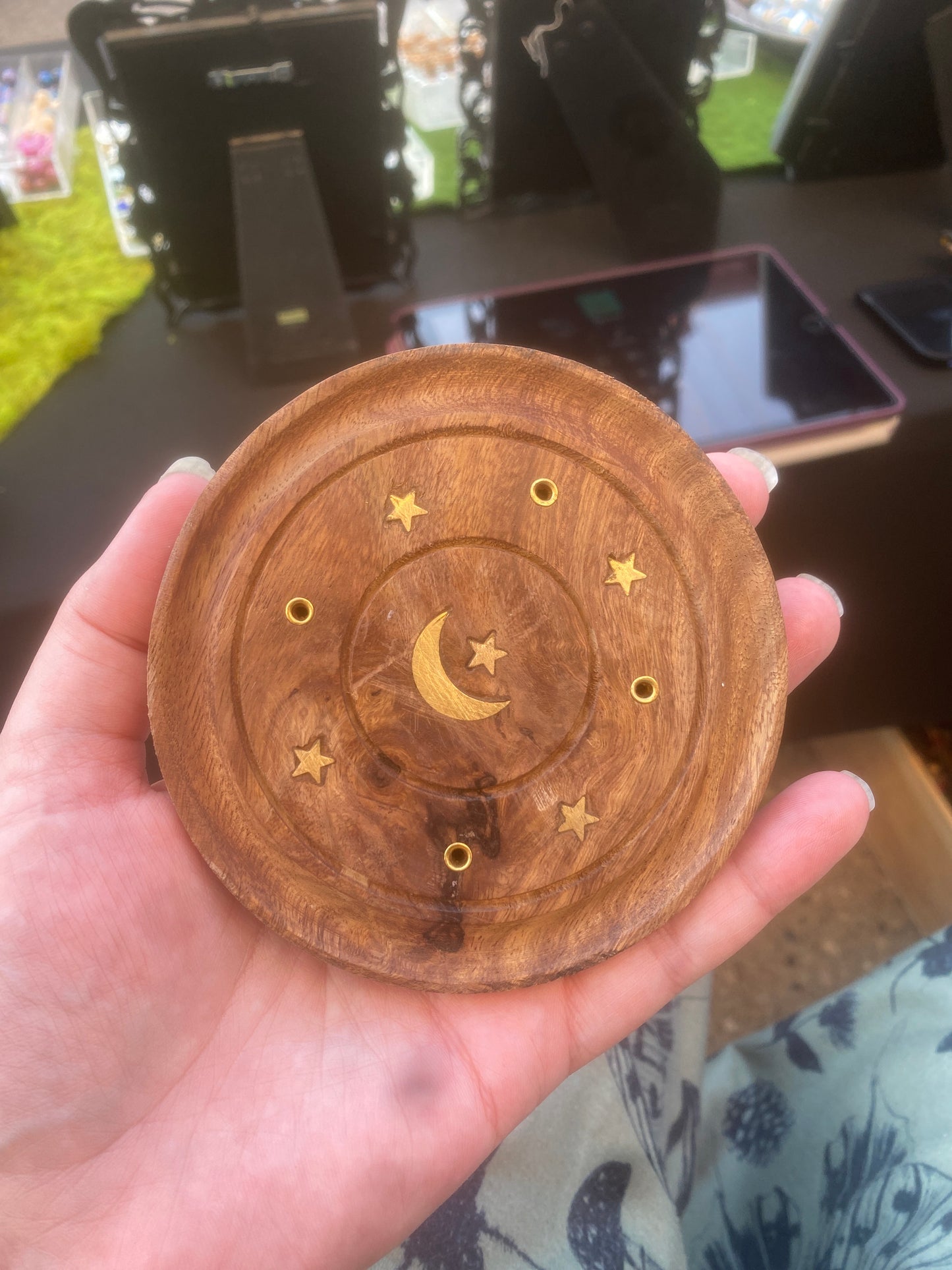 Star incense holder