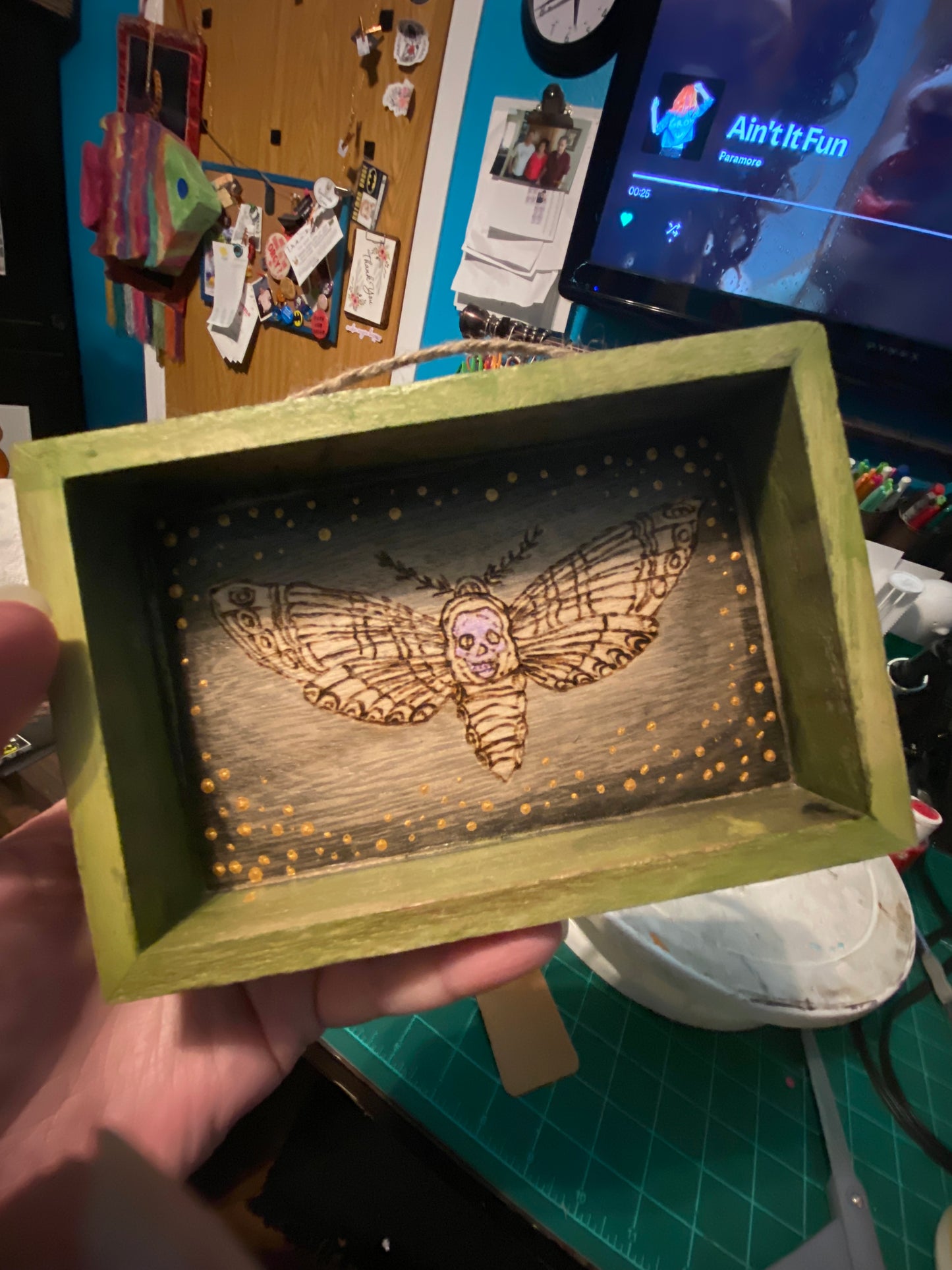 Death Head Moth hanger