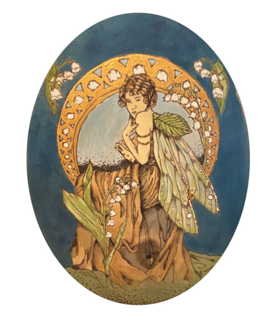 “Lily of the valley Fae” Sticker