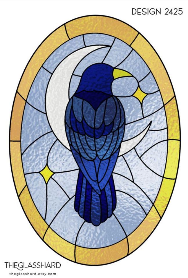 WITCH CRAFTS EVENT - Saturday, April 18th 2026 -faux stained glass