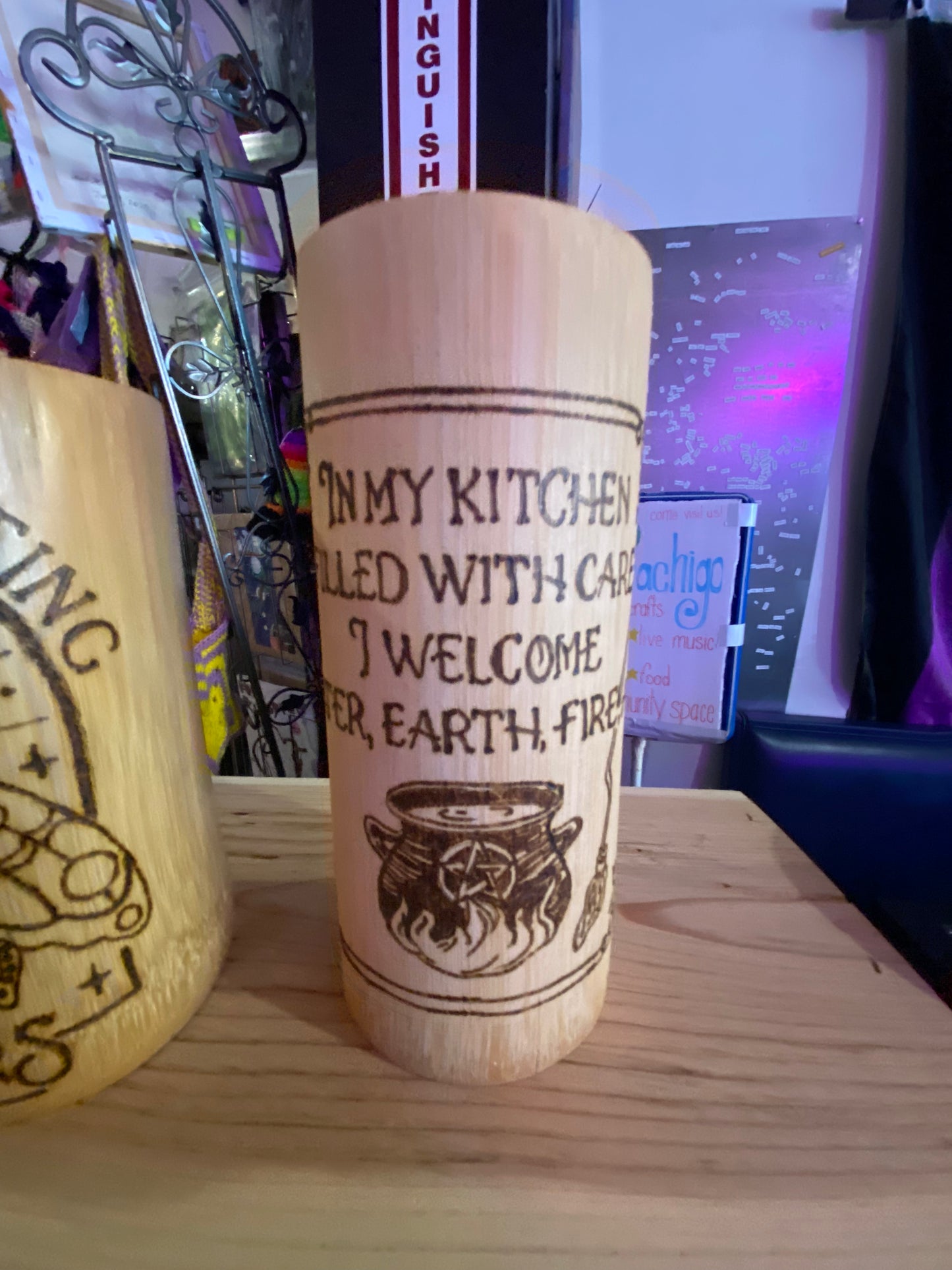 Bamboo cups