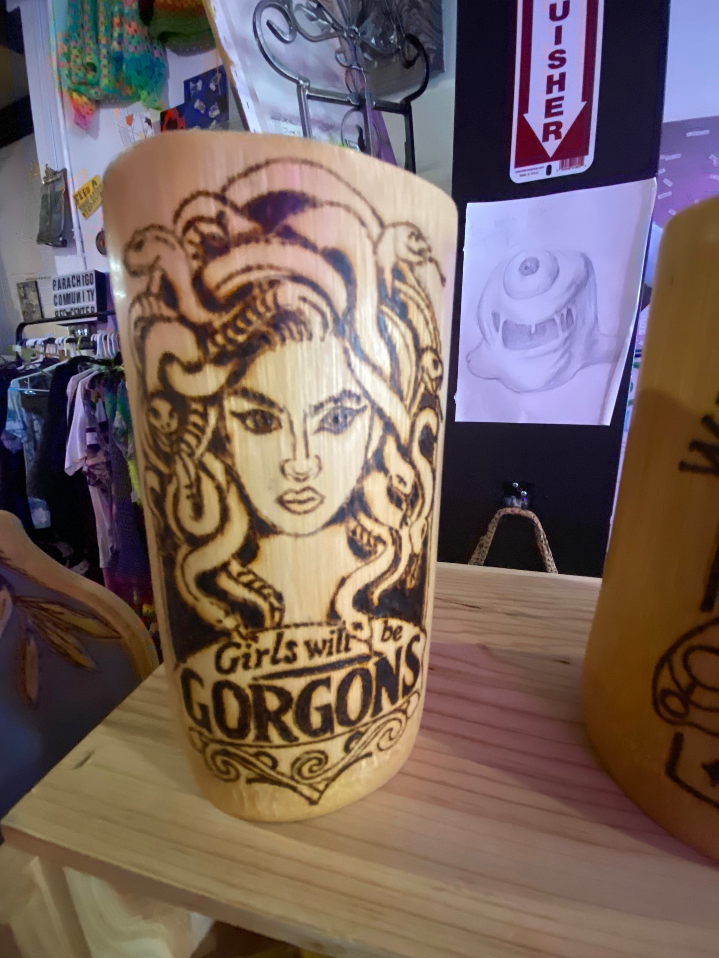 Bamboo cups