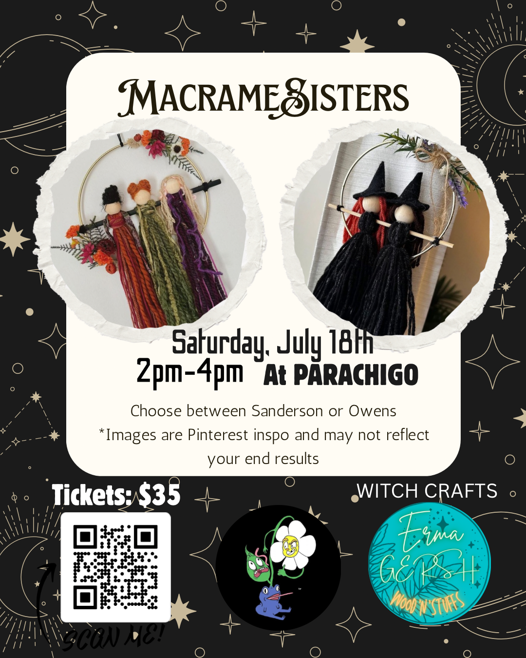 EVENT - July 2026 - Macrame Sisters