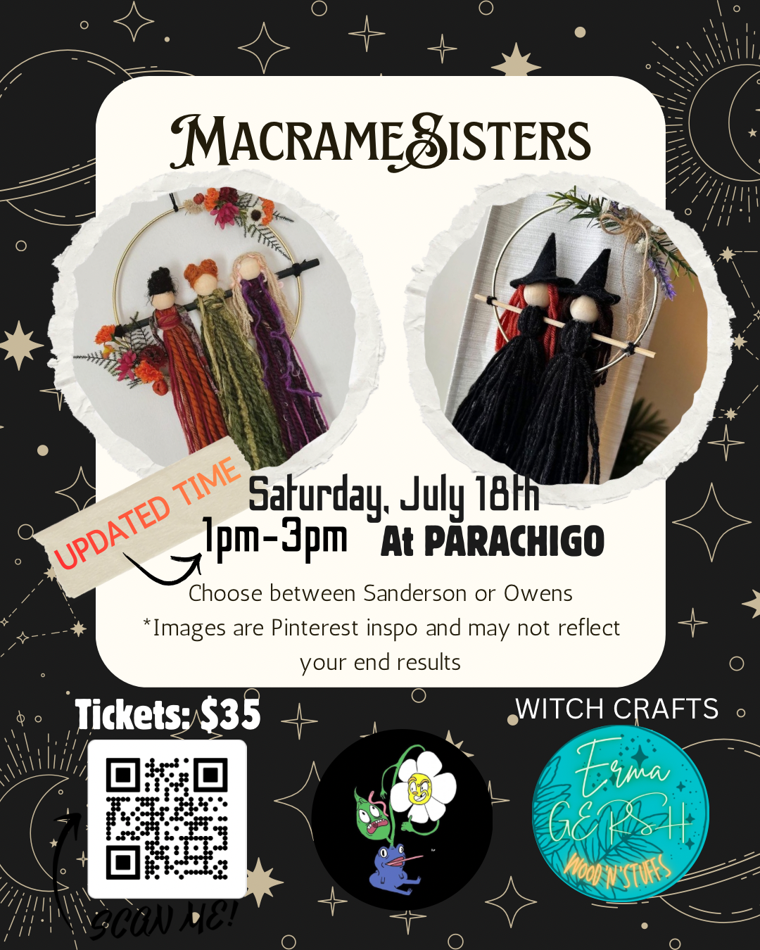 EVENT - July 2026 - Macrame Sisters