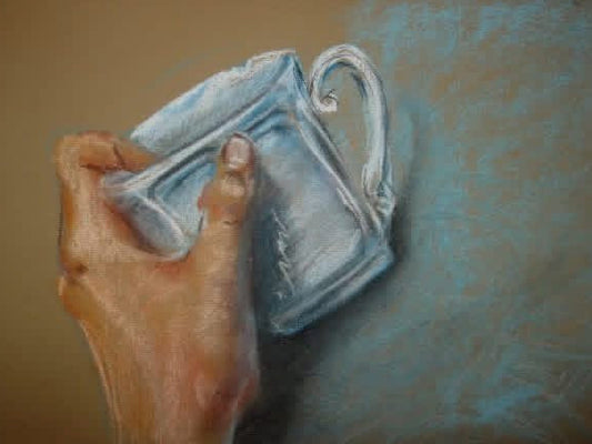 Hand Study- chalk pastel 2008