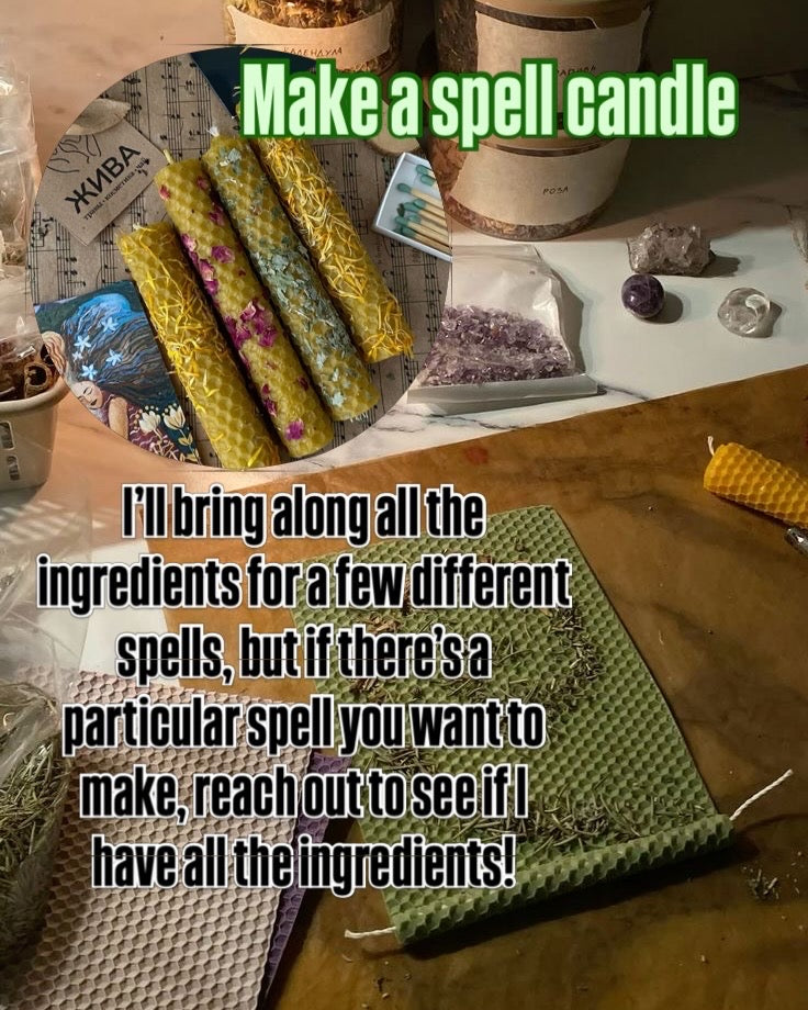 EVENT - August 2026 - Craft Your Own Spell Candles/Mini Travel Altar