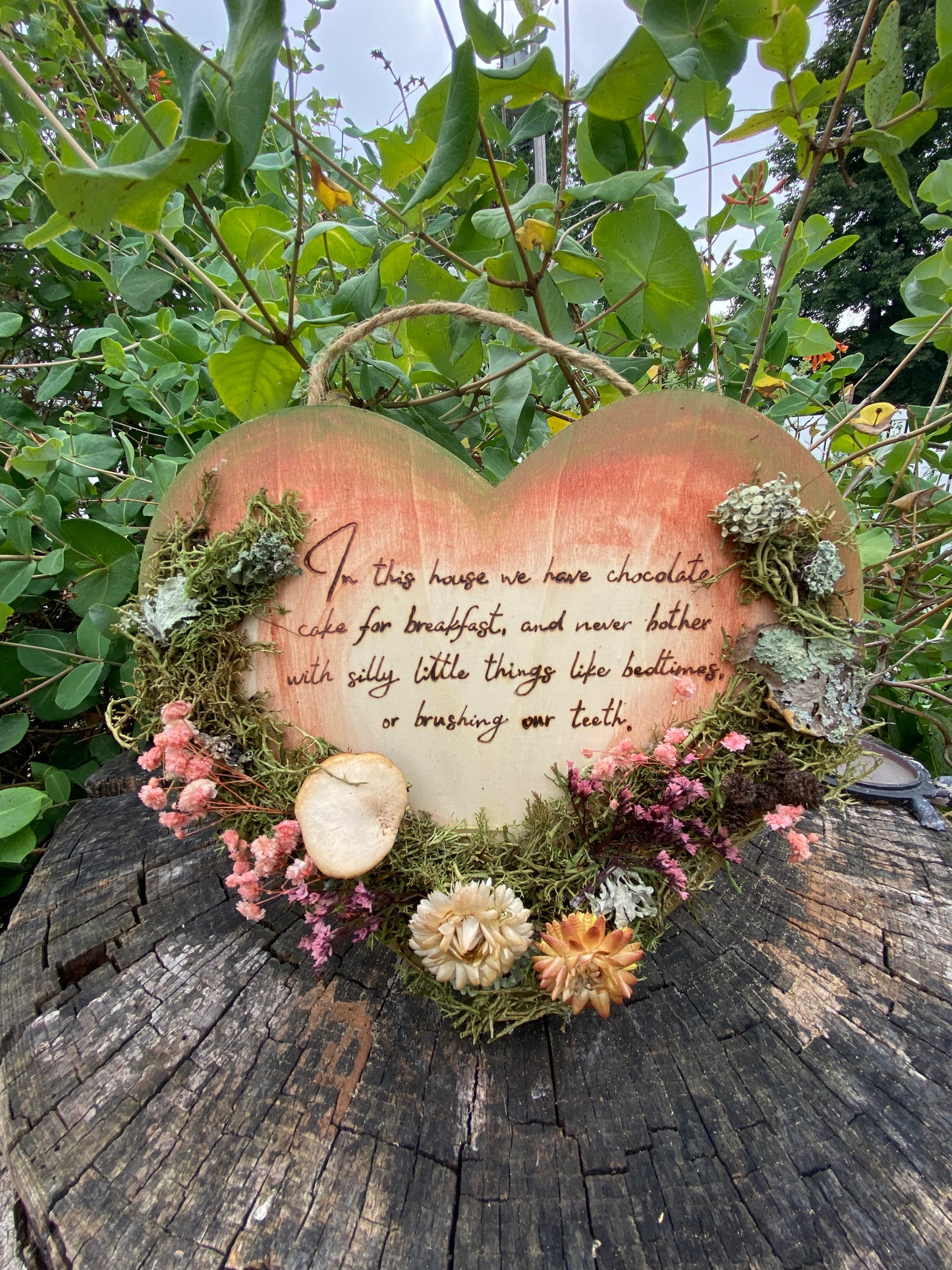In this House sign
