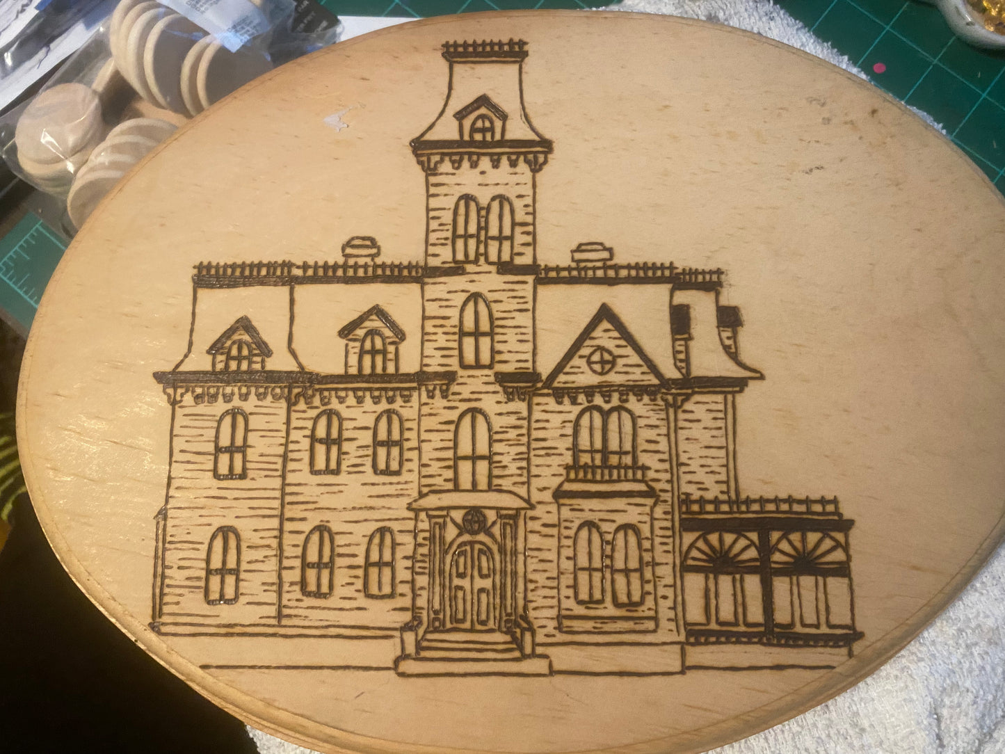 WIP Addams Family House