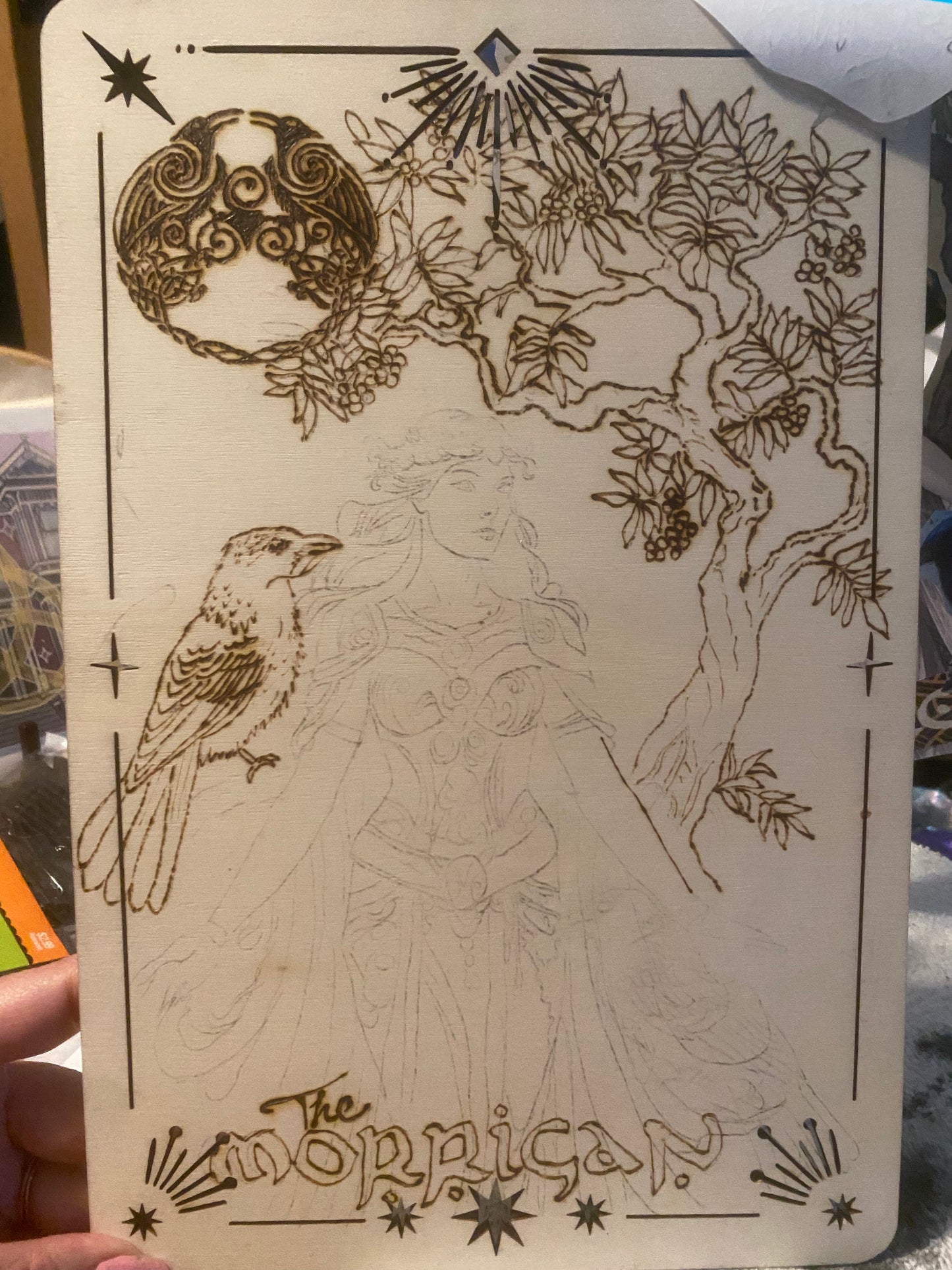 Presale - WIP - Dark Goddess Tarot Card Series