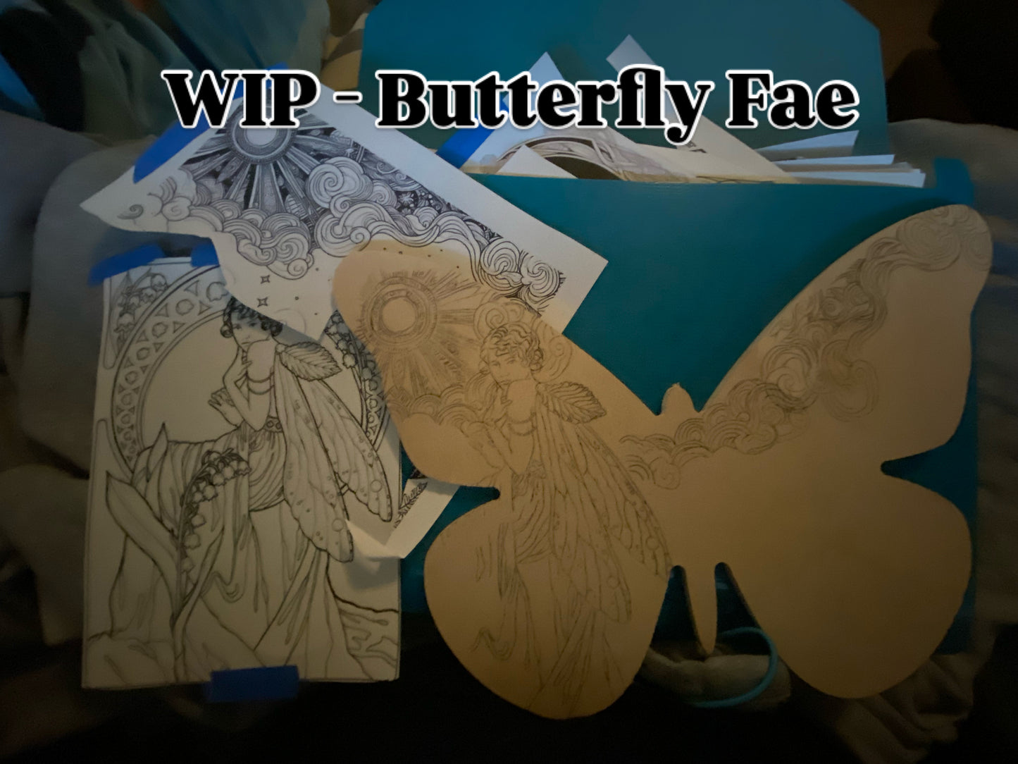 WIP - Butterfly Fae
