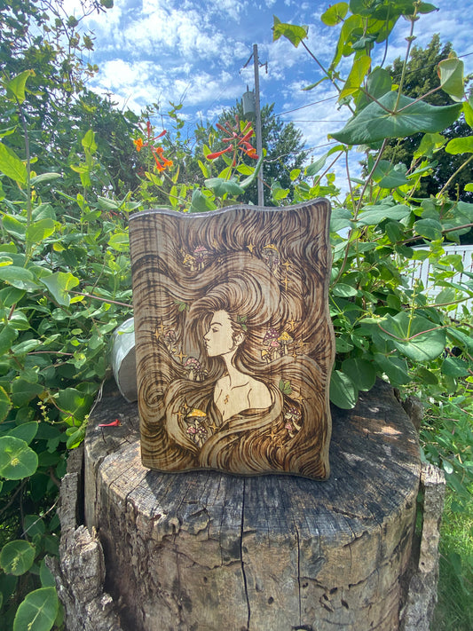Mushroom Woman Book box