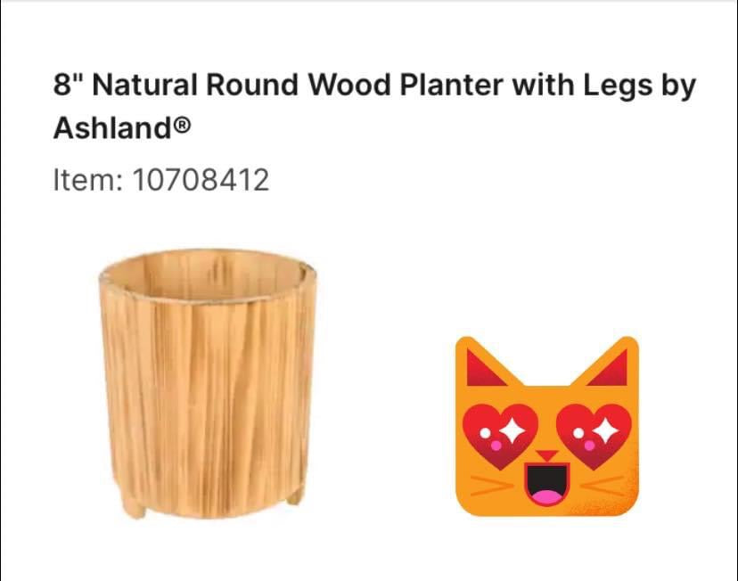 Custom Wood Planter-8”