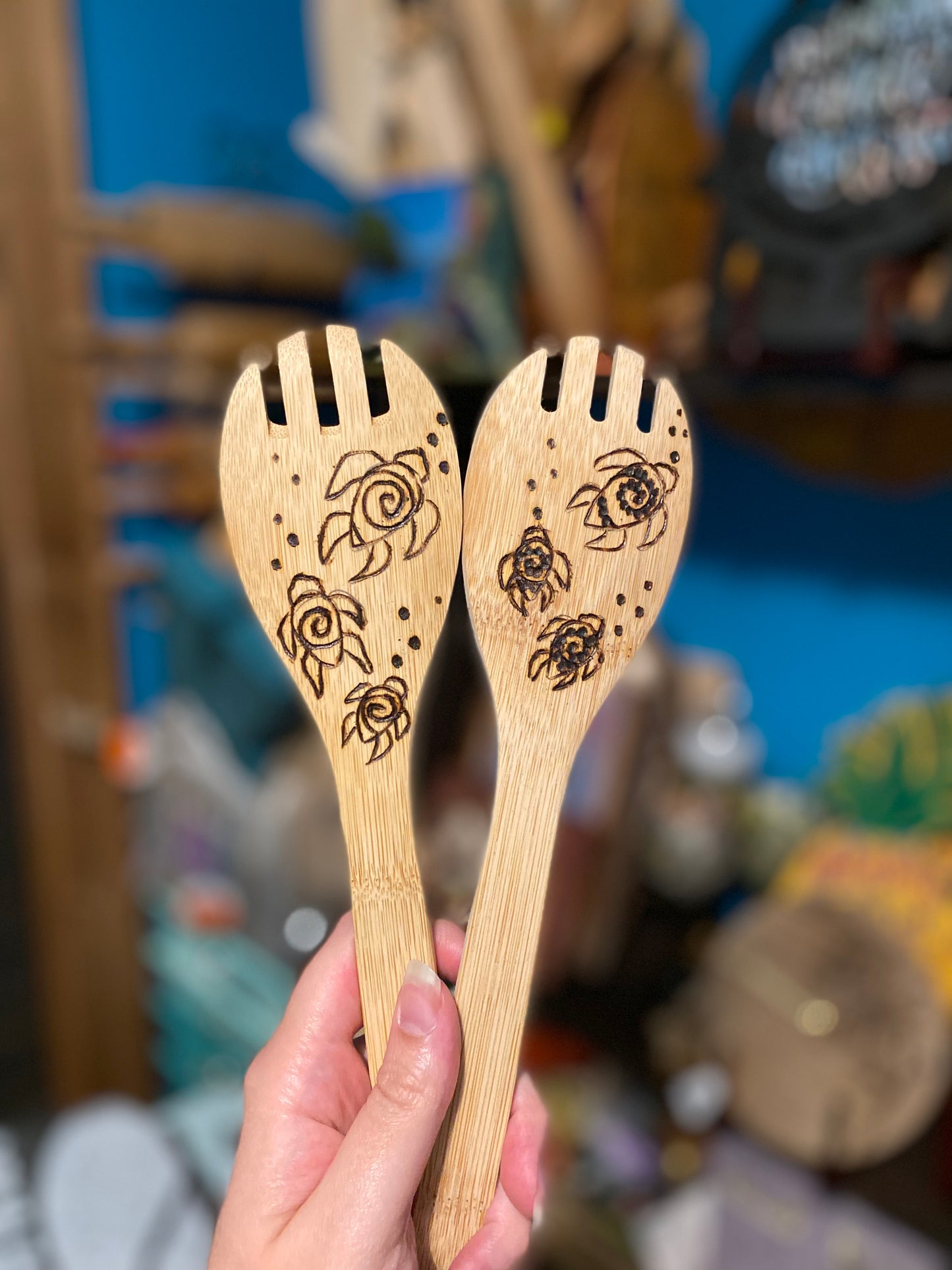 Sea creature utensils