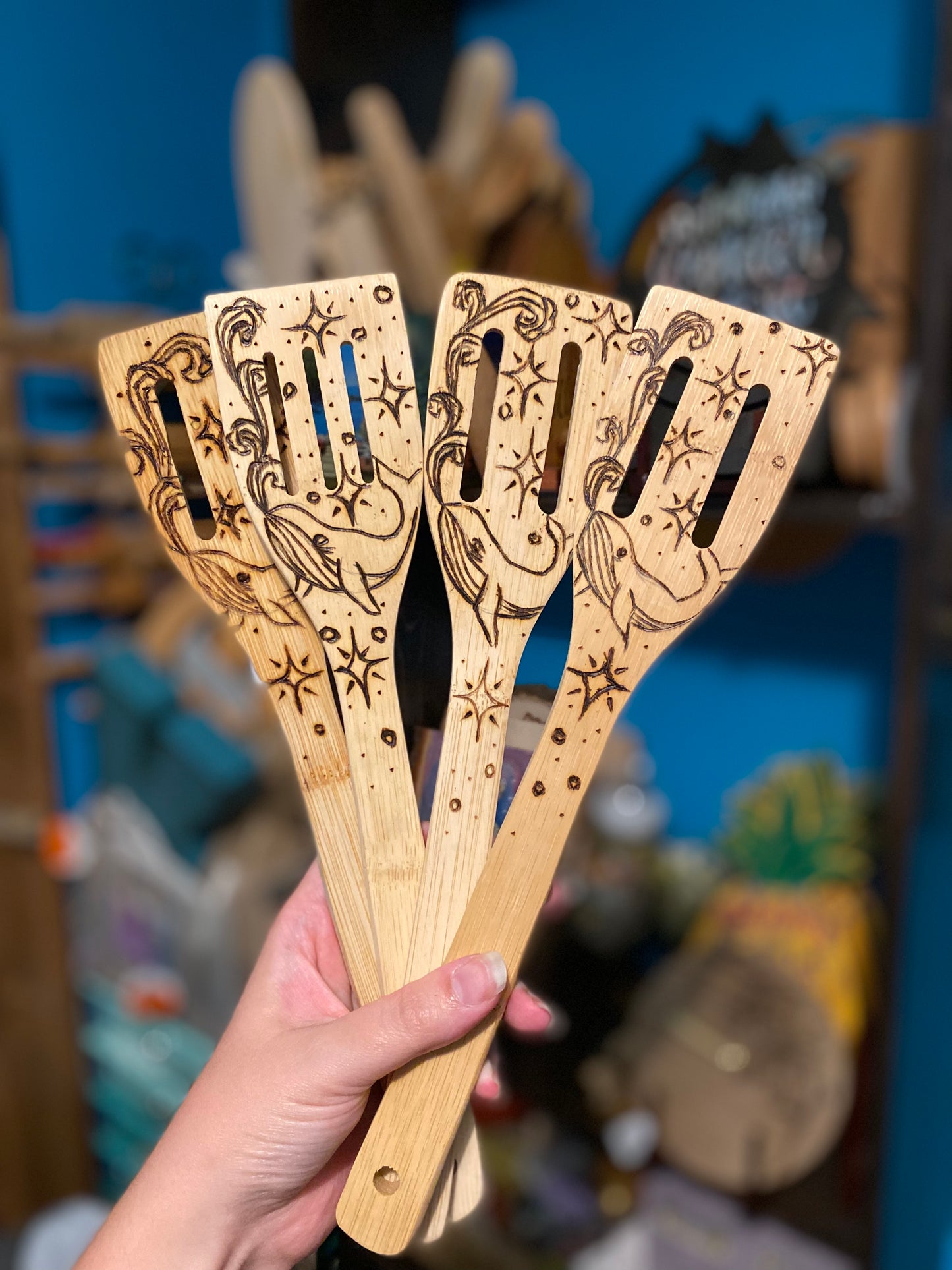 Sea creature utensils